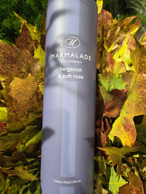 Marmalade bergamot and soft rose reed diffuser