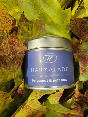 Marmalade candle bergamot and soft rose