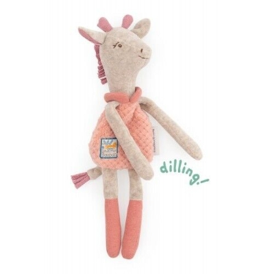 Moulin Roty Sous Mon Baobab Plush Soft Toy Rattle