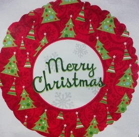 Merry Christmas balloon