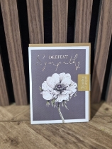 With Sympathy Card